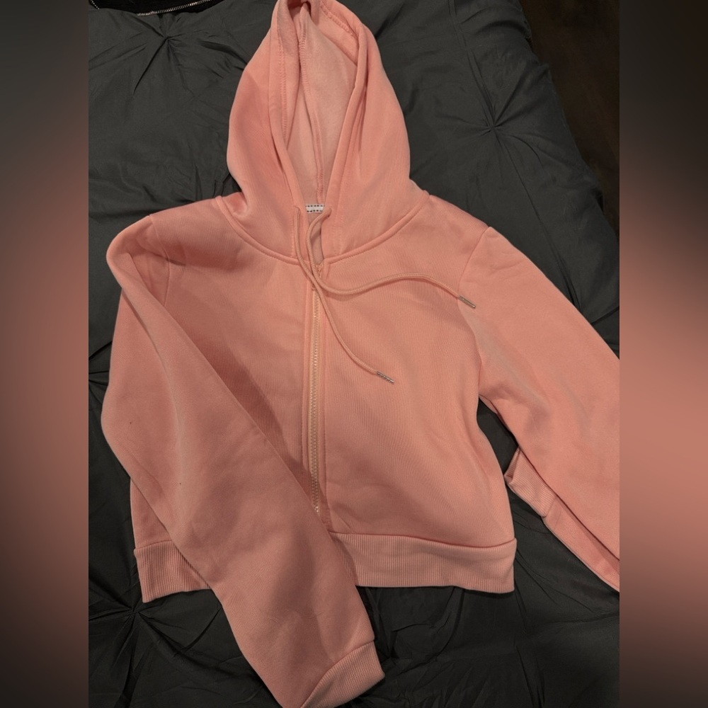 A cropped jacket